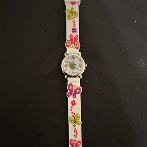 Brand New Girl Eikon Butterfly Water Resistant Watch With Stainless Steel Back
